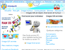 Tablet Screenshot of informatiquegifs.com